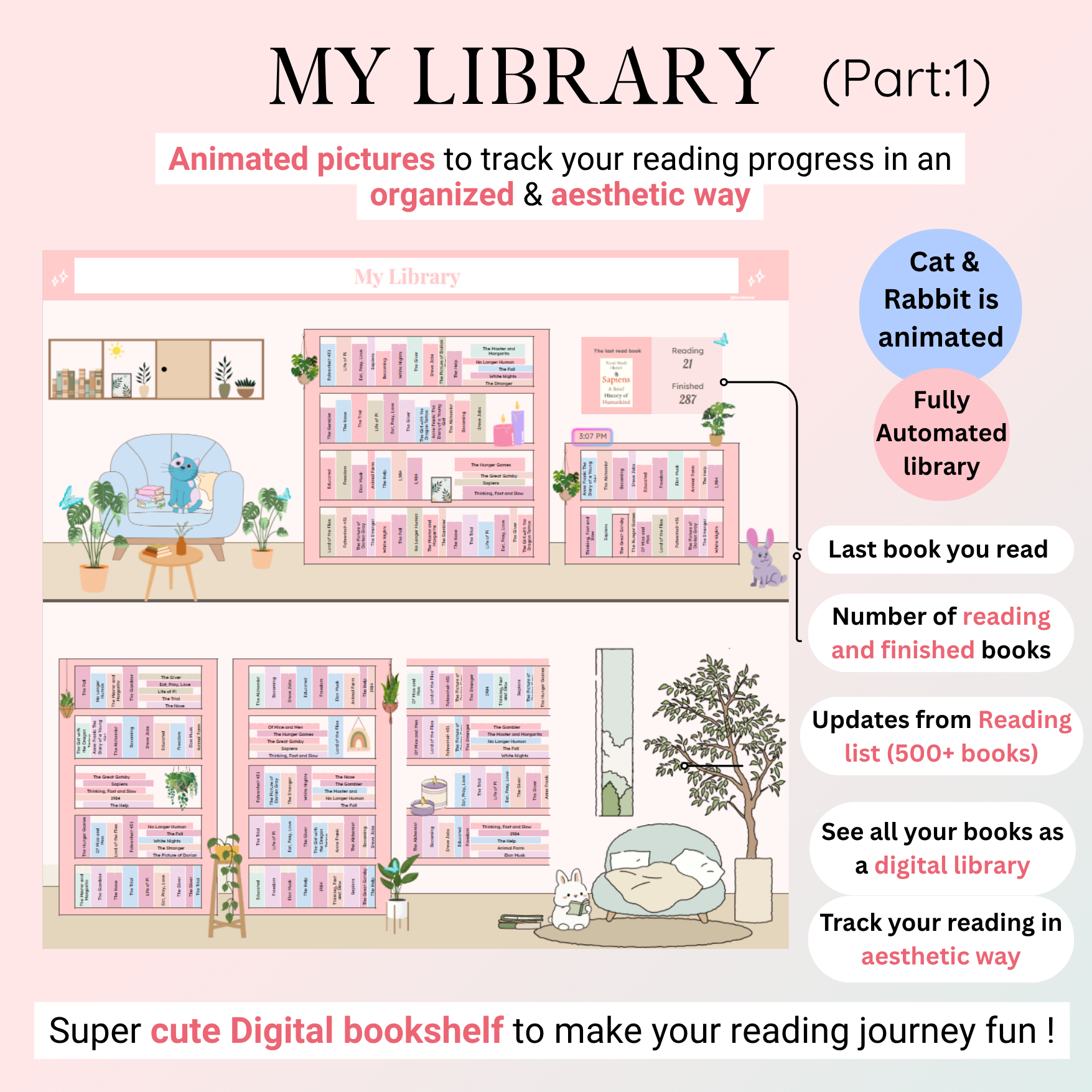 Ultimate Book Tracker 🩷