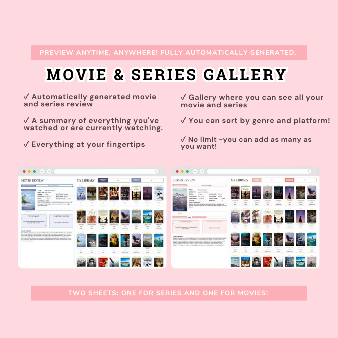 Ultimate Movies & Series Tracker